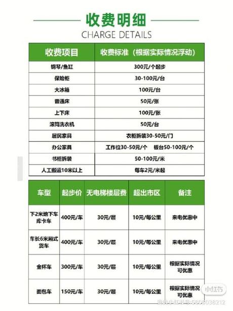 搬家公司价格表，搬家公司价格表实时查询，不再担心被坑！